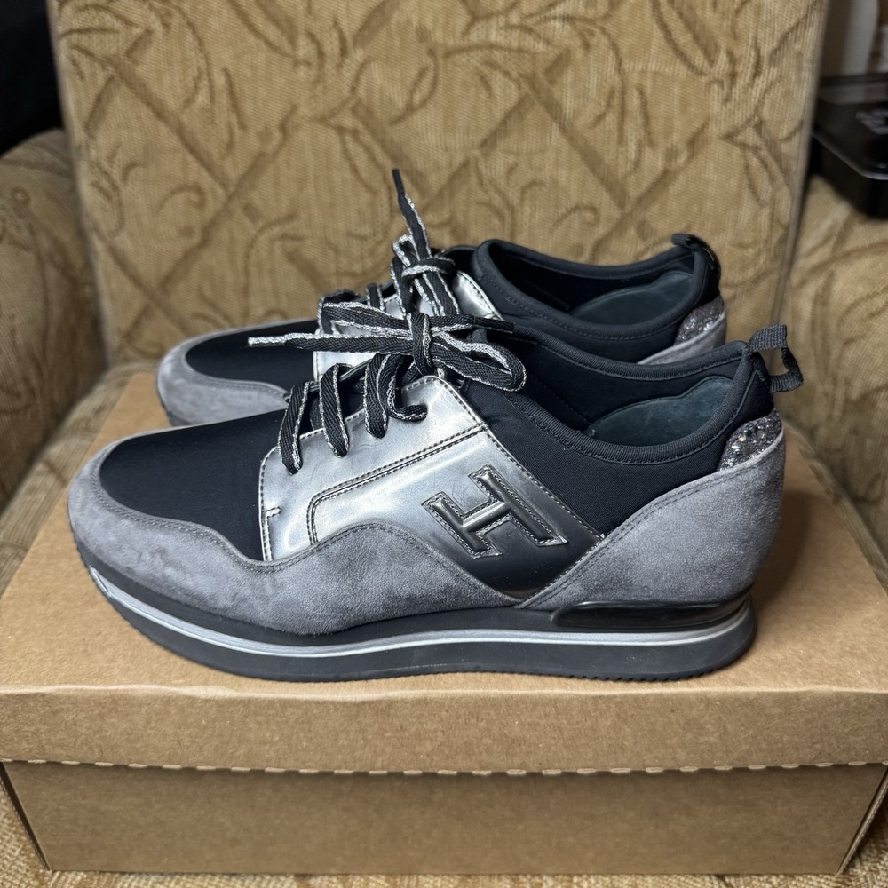 HOGAN H222 slip-on sneakers Women's 38 Excellent‎